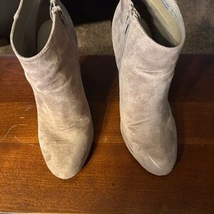 Call It Spring Taupe Ankle Booties